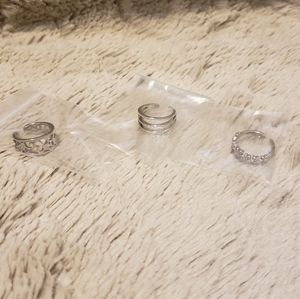 3 for 1 Toe Rings NEW